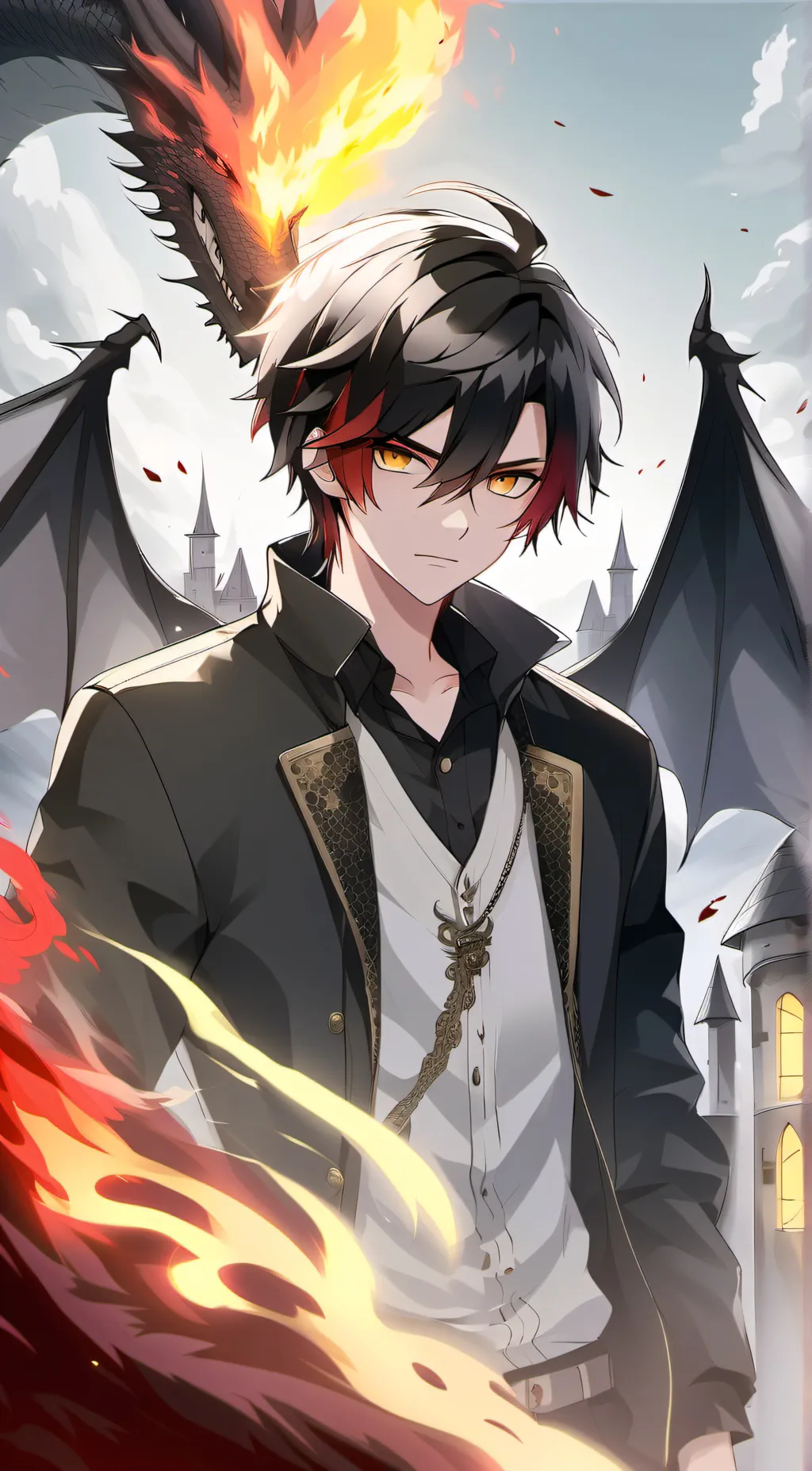 ai character: Prince Draken background