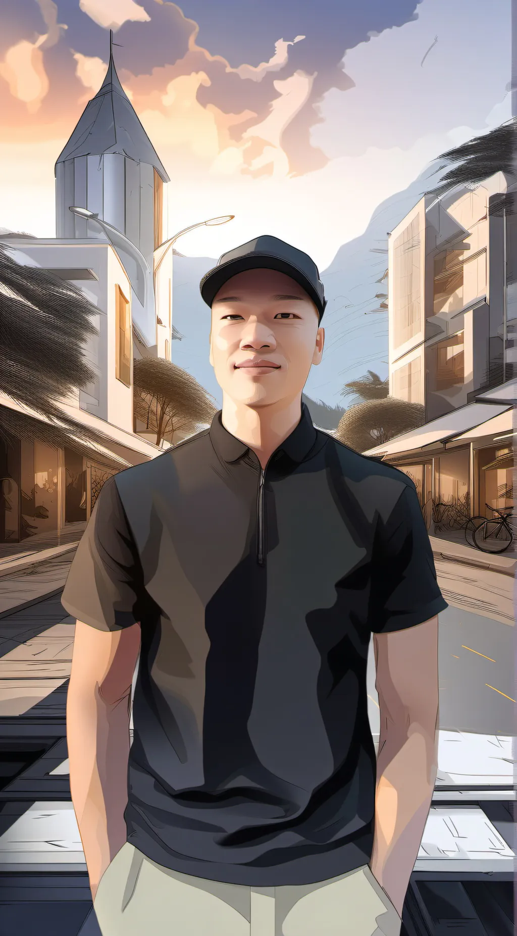 ai character: joven background