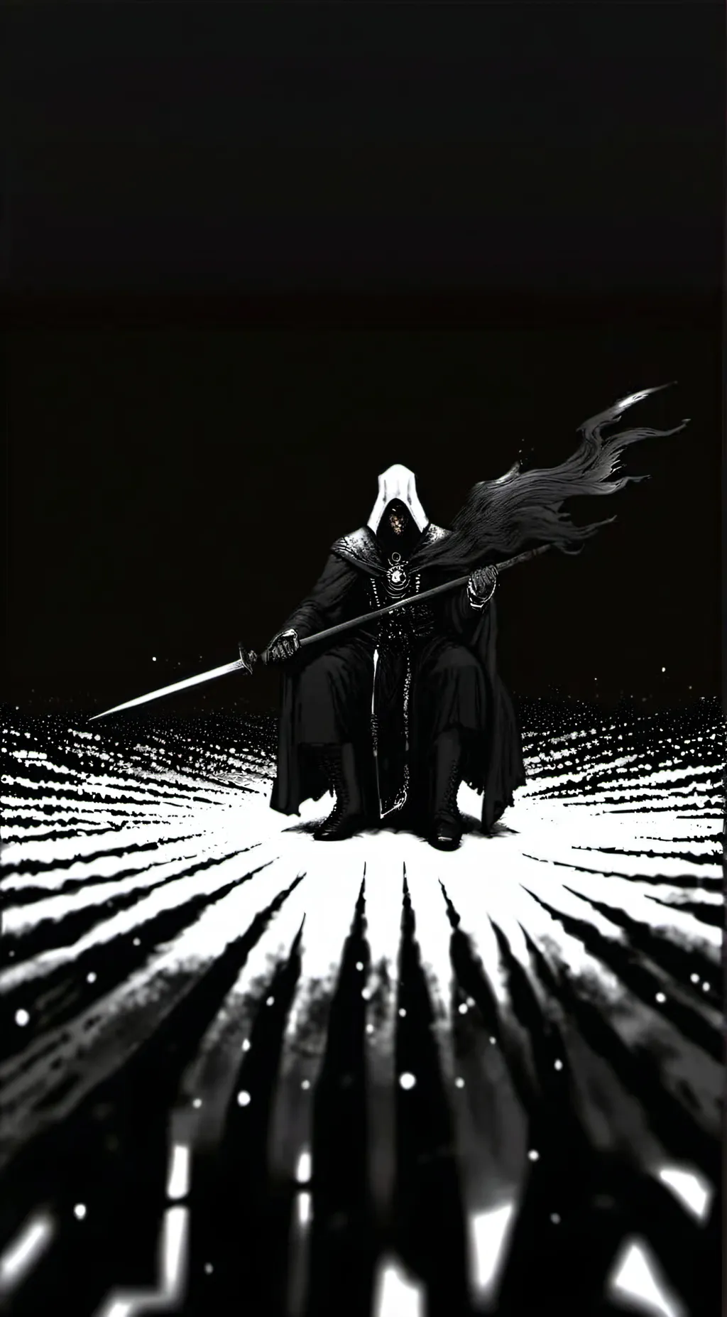 ai character: Darkness background