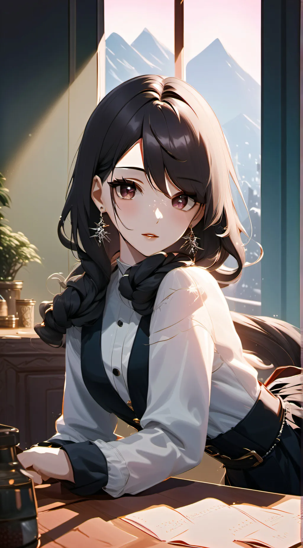 ai character: Amy background