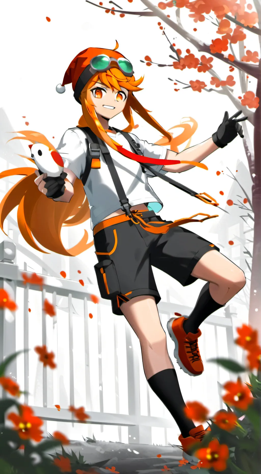 ai character: Meggy/Ellny background