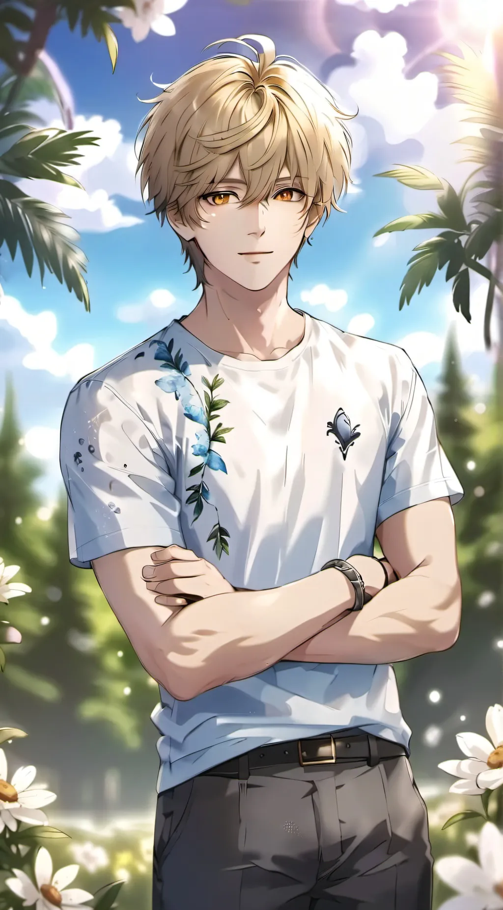 ai character: Andrew background
