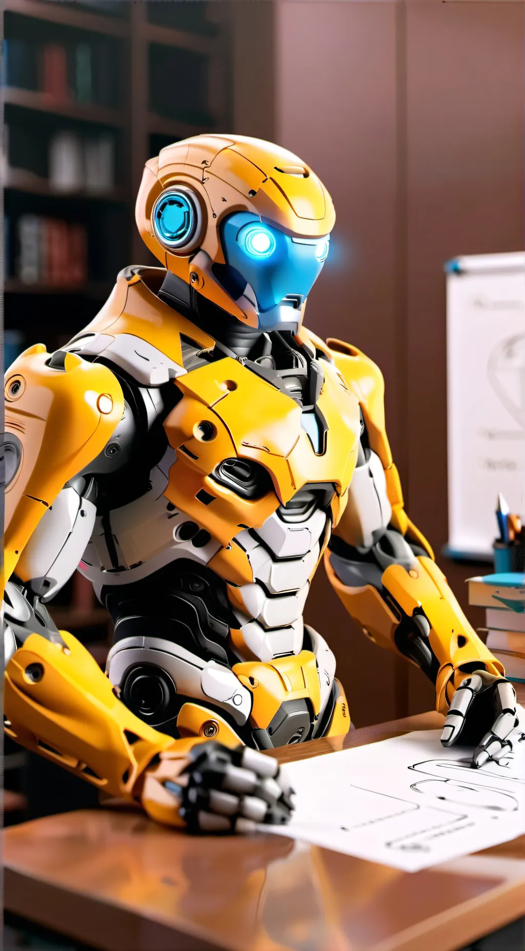 ai character: class helper background