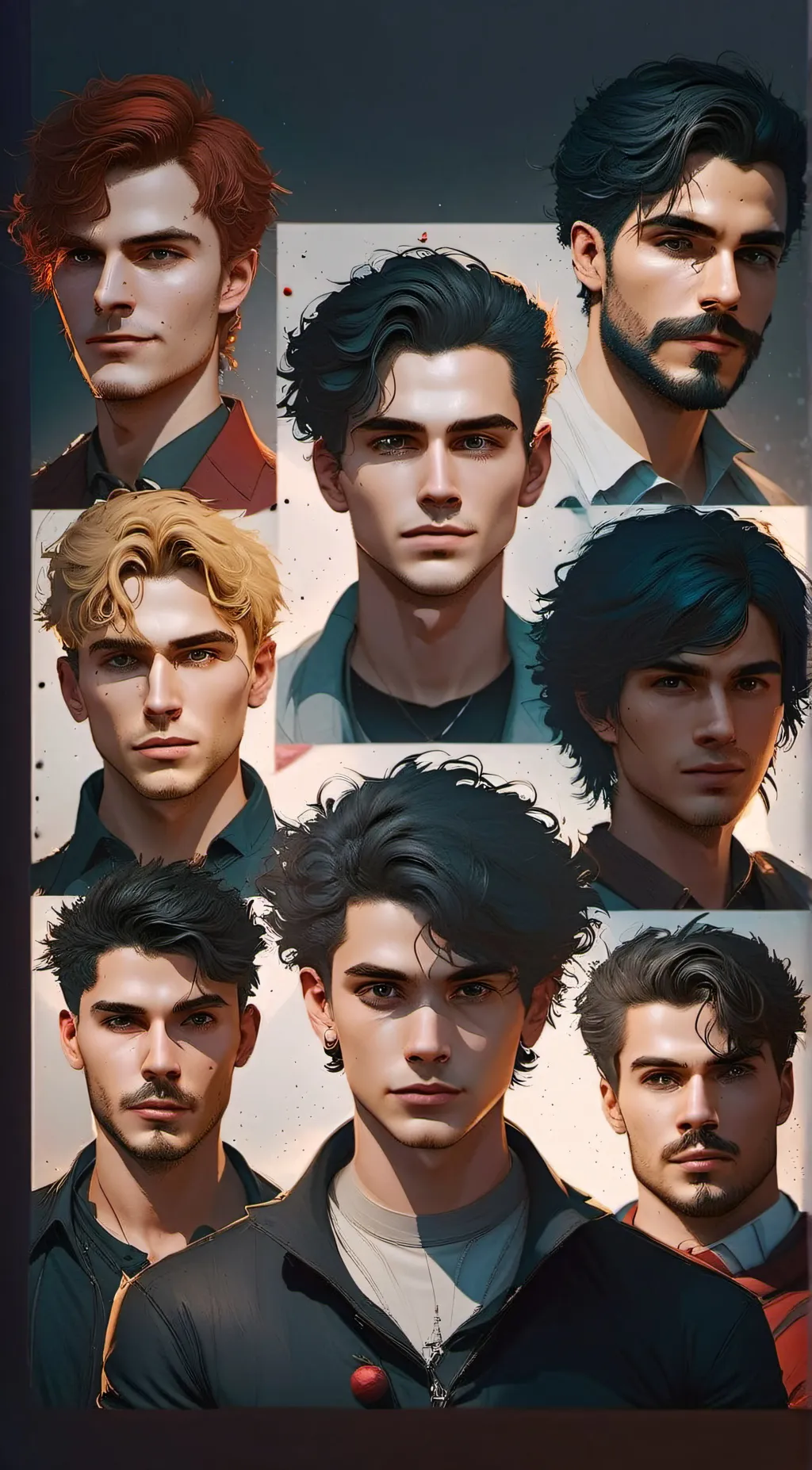 ai character: Slytherin gang  background