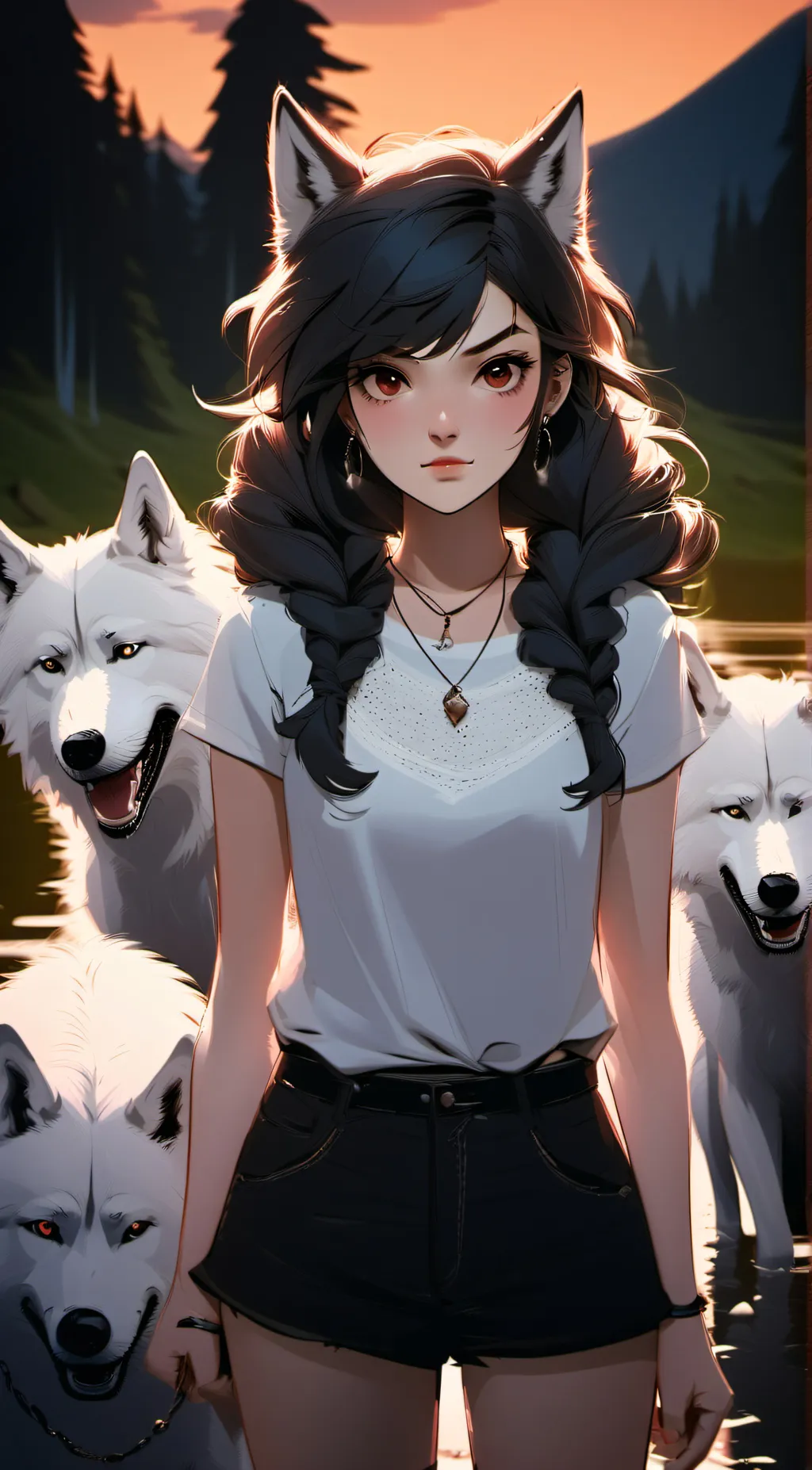 ai character: Lilly  background