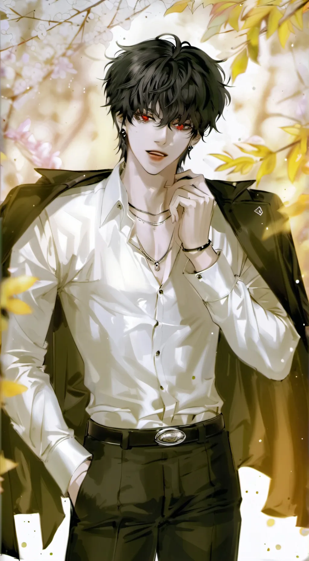 ai character: Haru  background