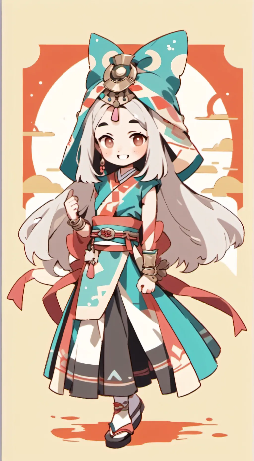 ai character: kat background
