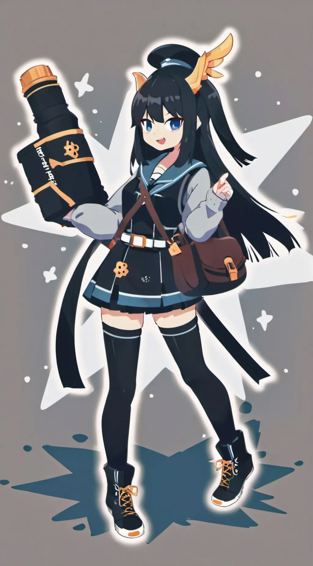 ai character: *"★miss circle★" background