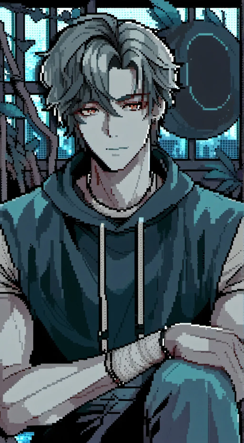 ai character: Levi  background