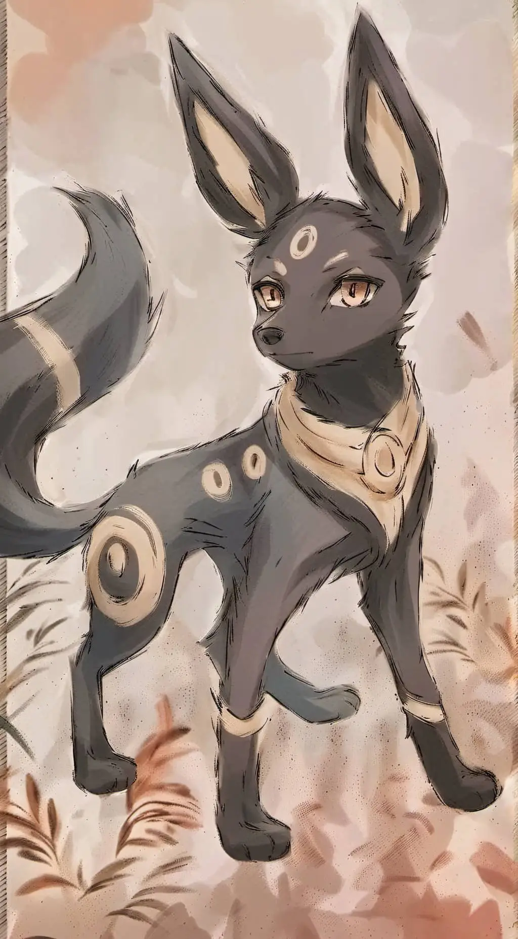 ai character: Umbreon background
