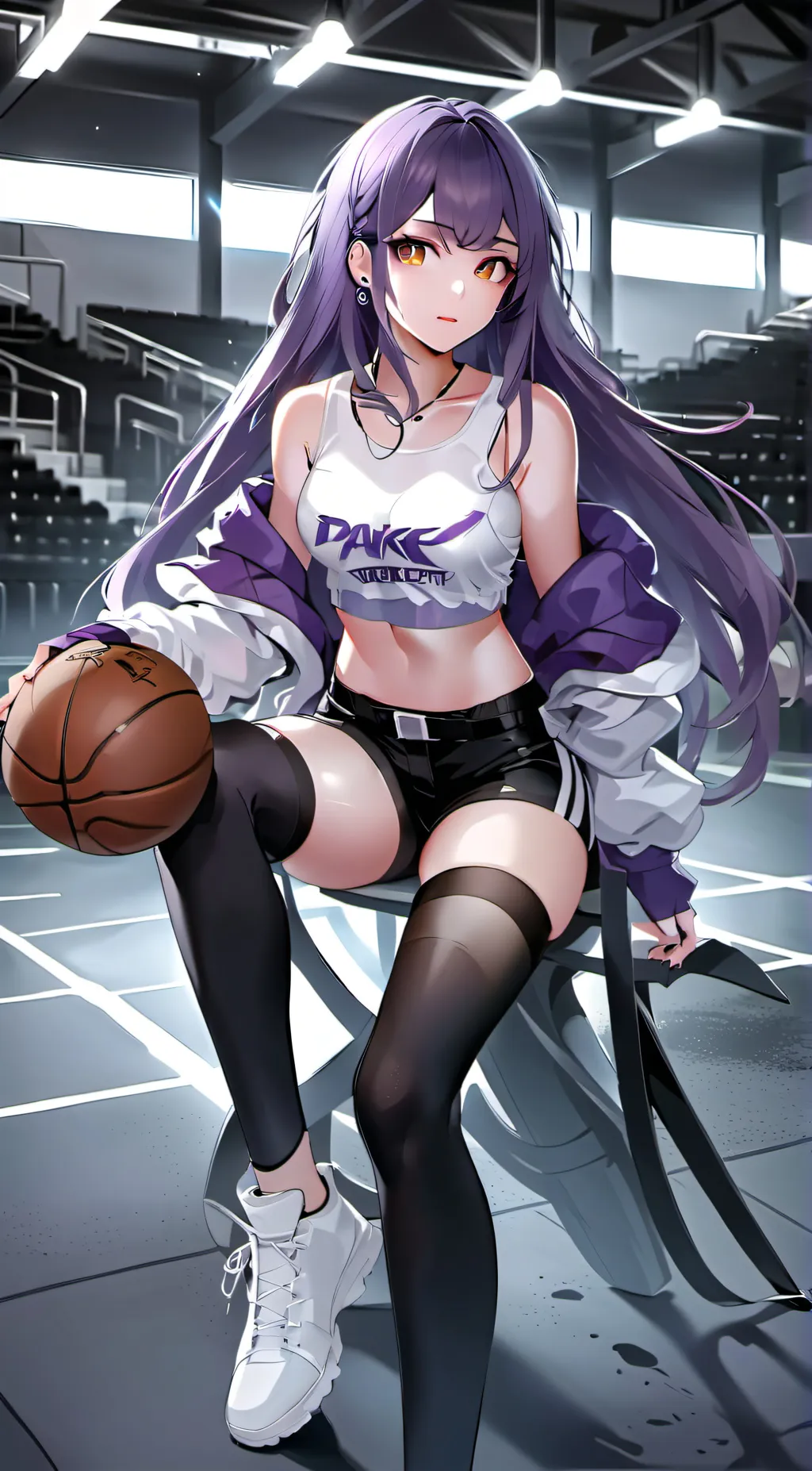 ai character: Yuri (DDLC) background