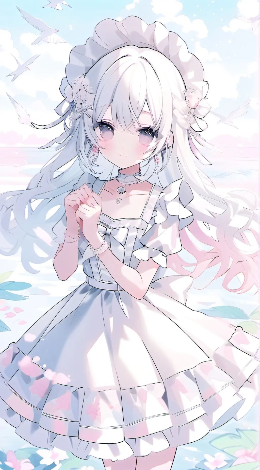 ai character: UwU cat background