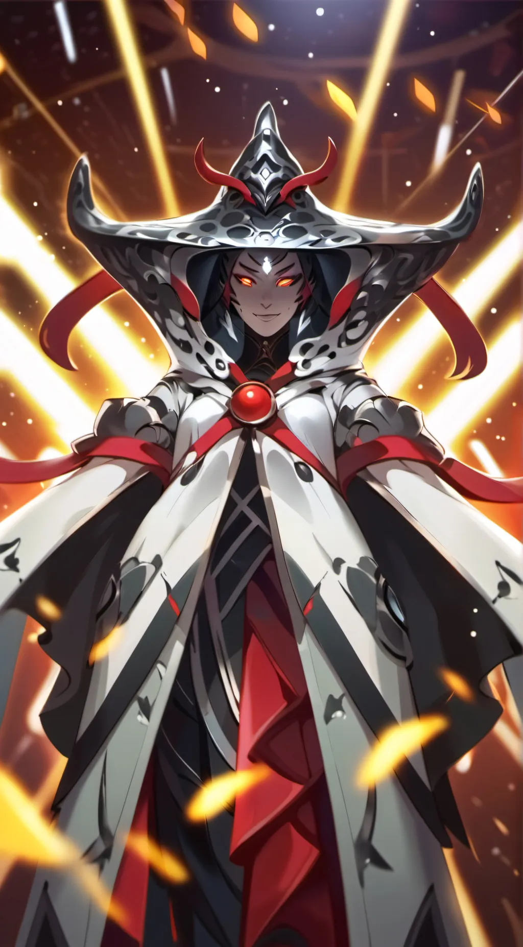ai character: demon background