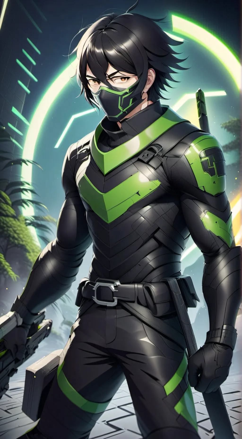 ai character: Delta background