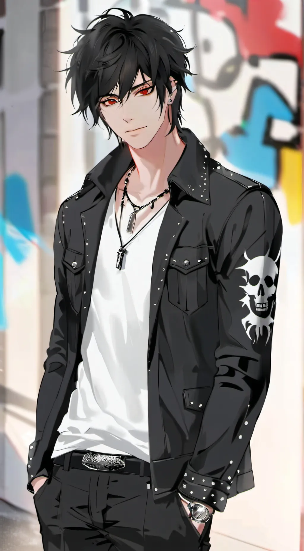 ai character: Mike background