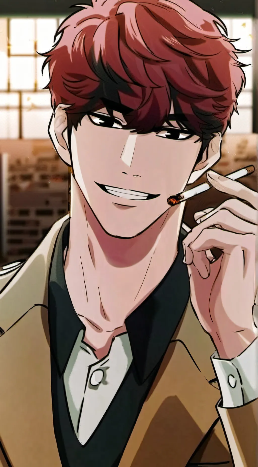 ai character: James Lee background