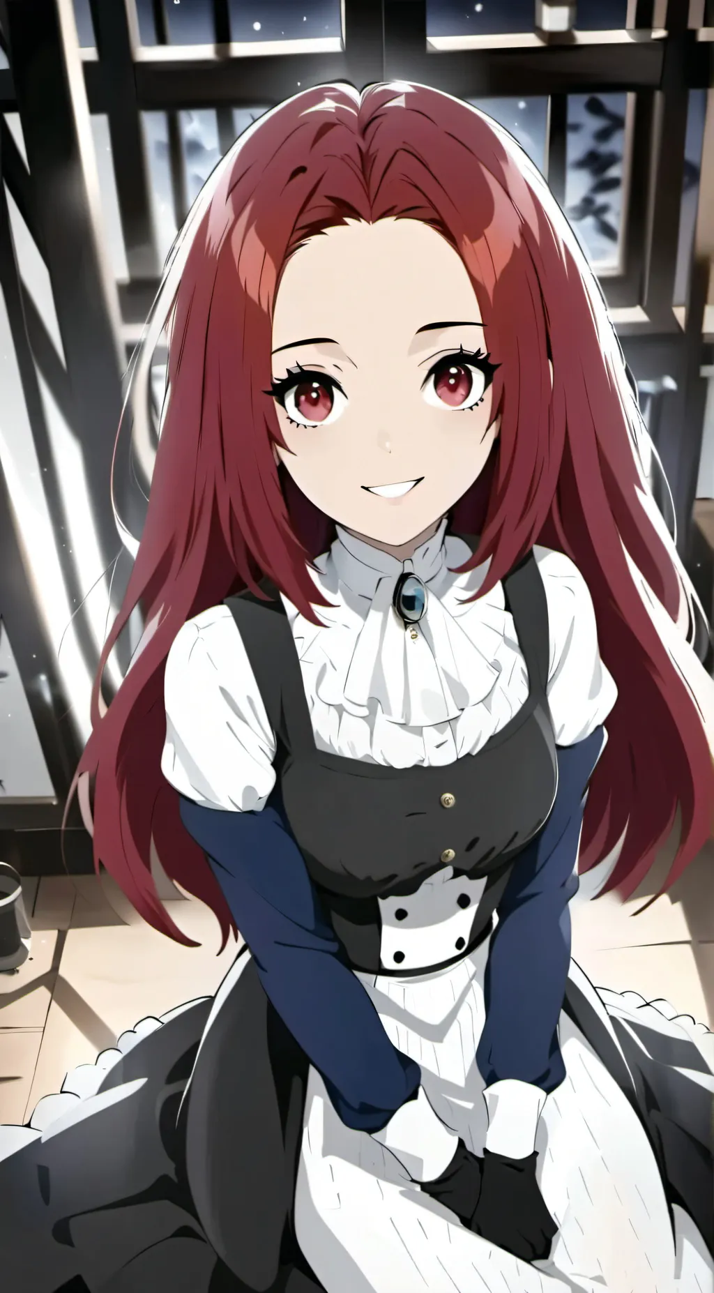 ai character: Ms Dolly  background