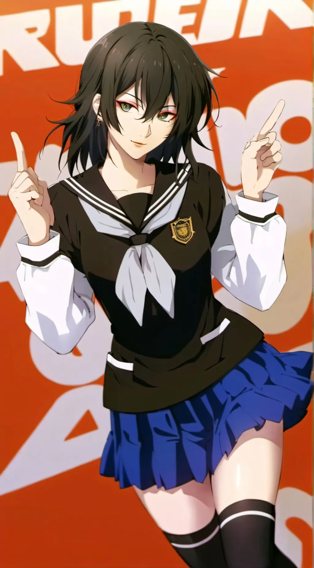 ai character: Mine background