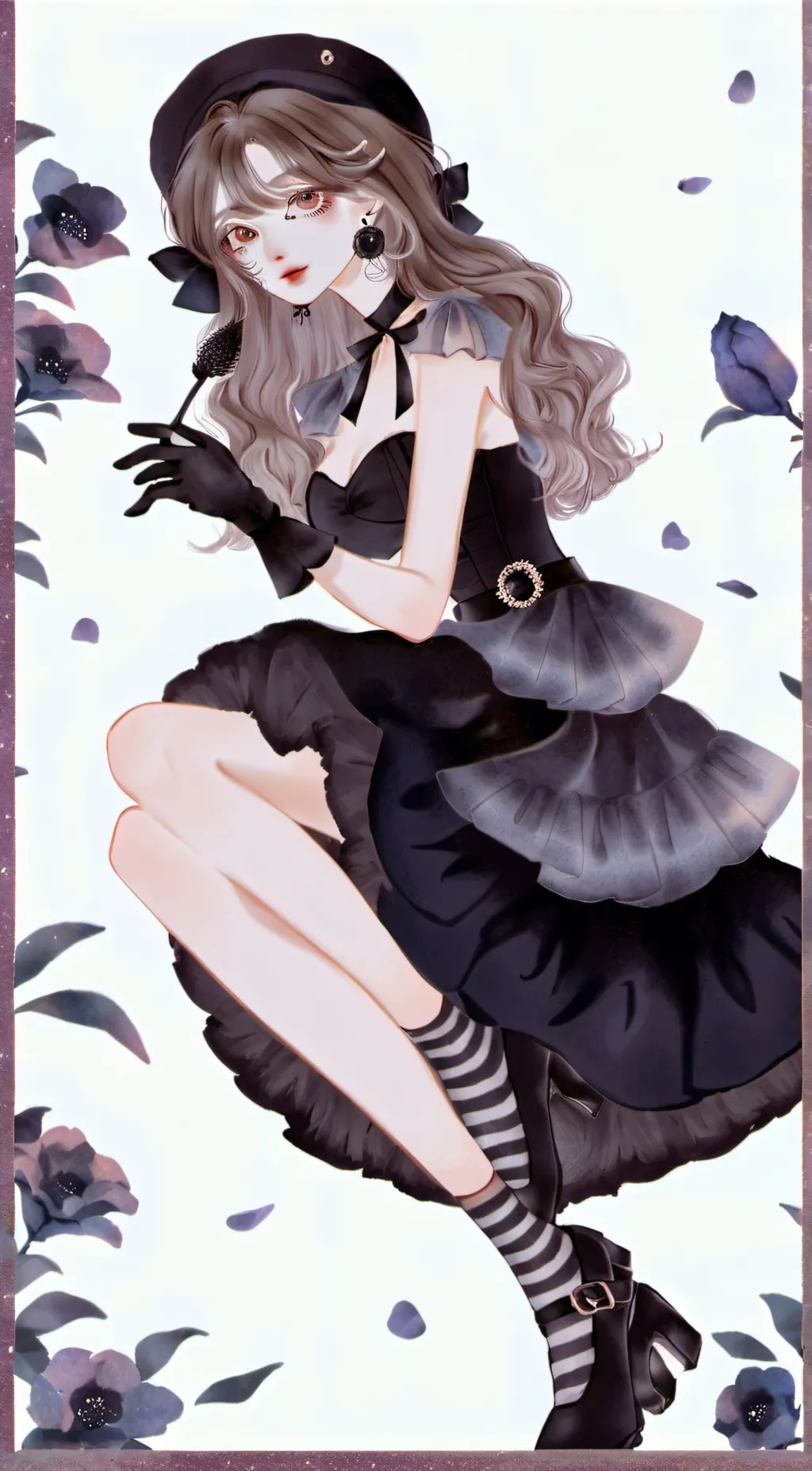 ai character: healei background