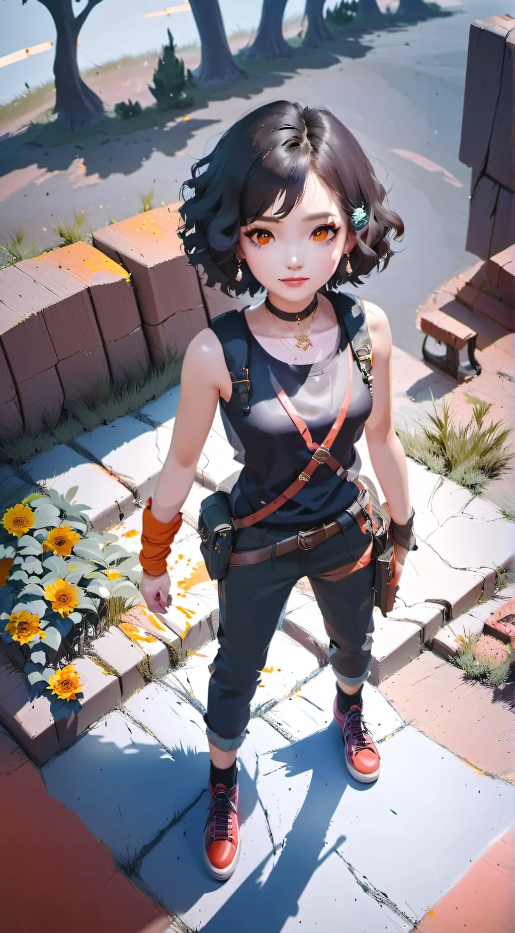ai character: Selena background