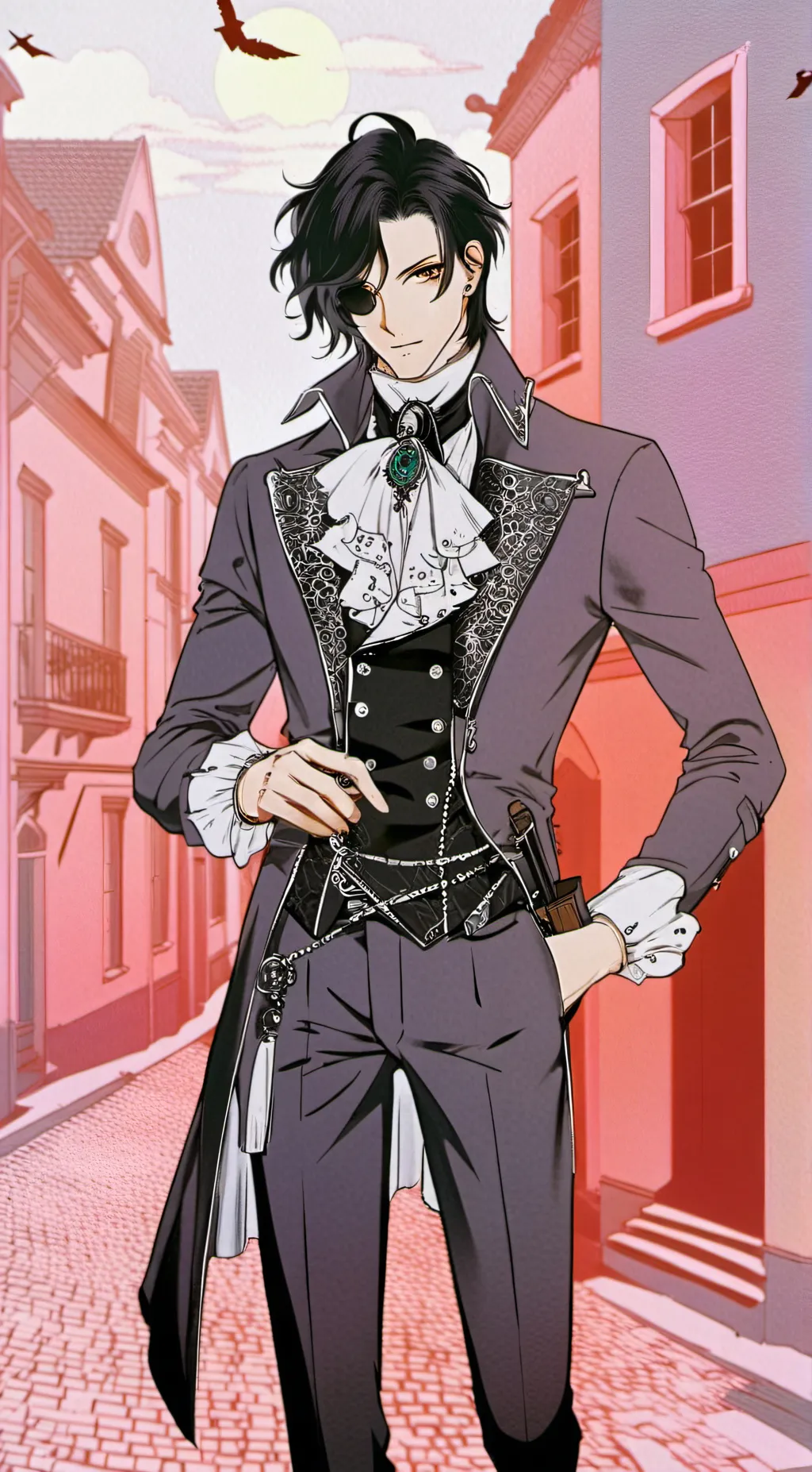 ai character: Kai background