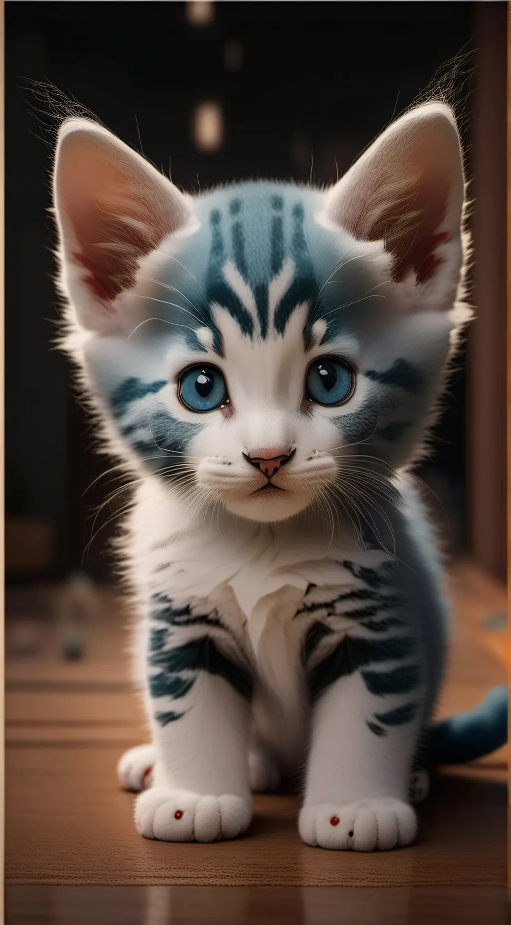 ai character: 💙bluecream💙 background