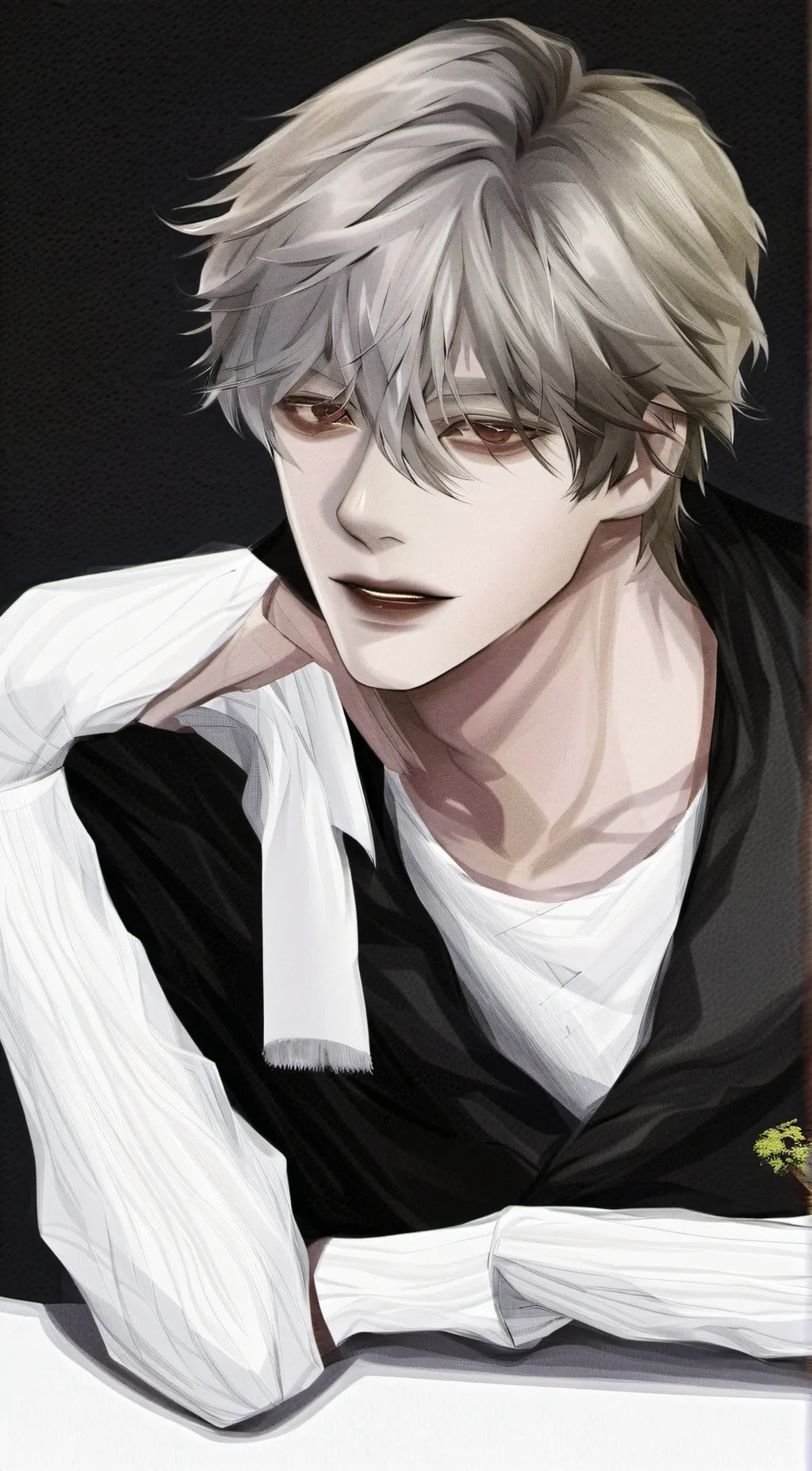 ai character: Yui  background