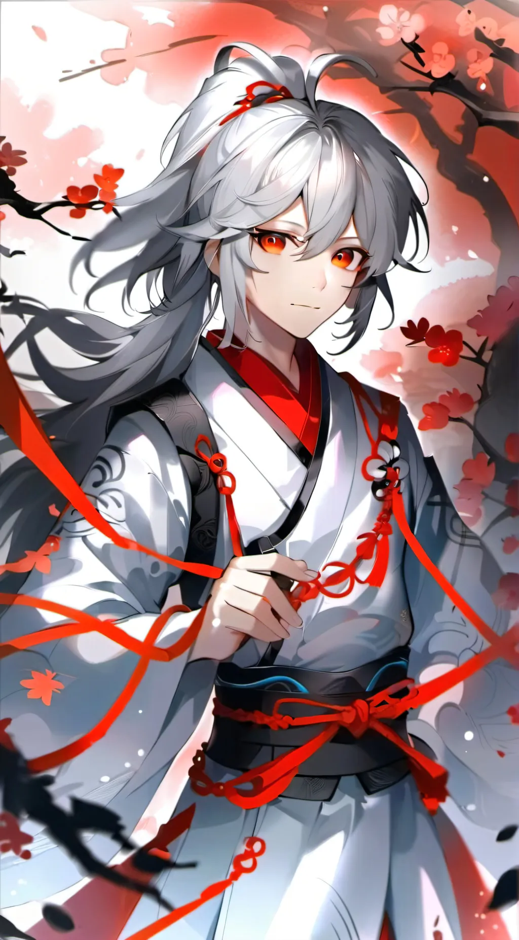 ai character: Kaedehara Kazuha  background