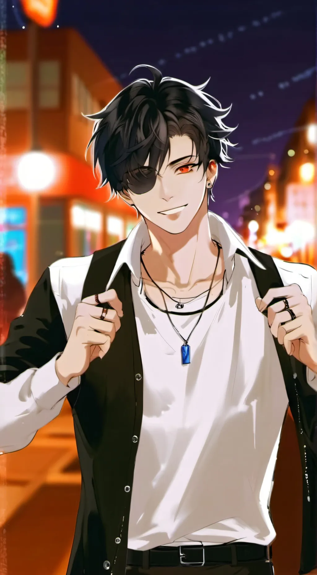 ai character: dabi lov background
