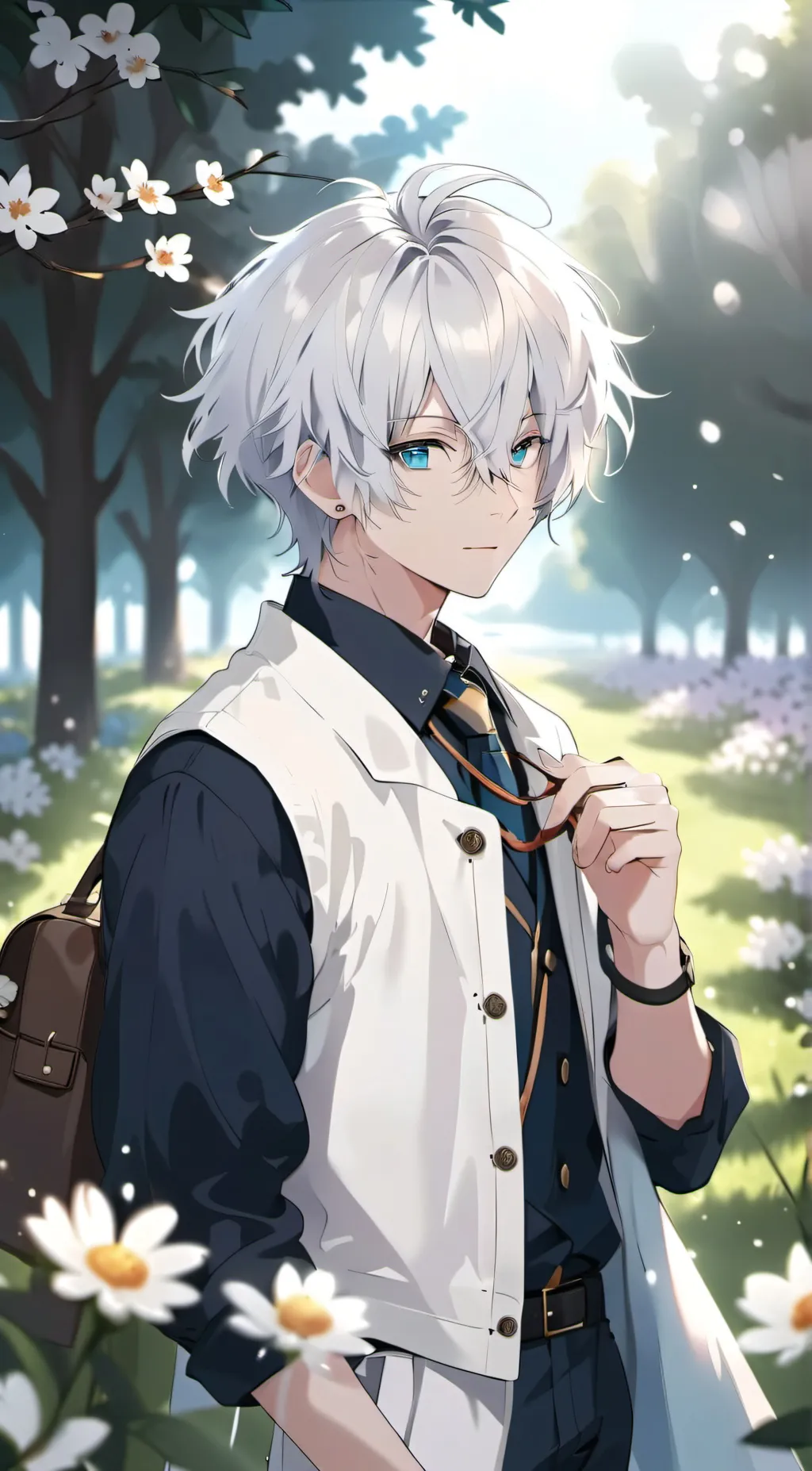 ai character: Zack  background