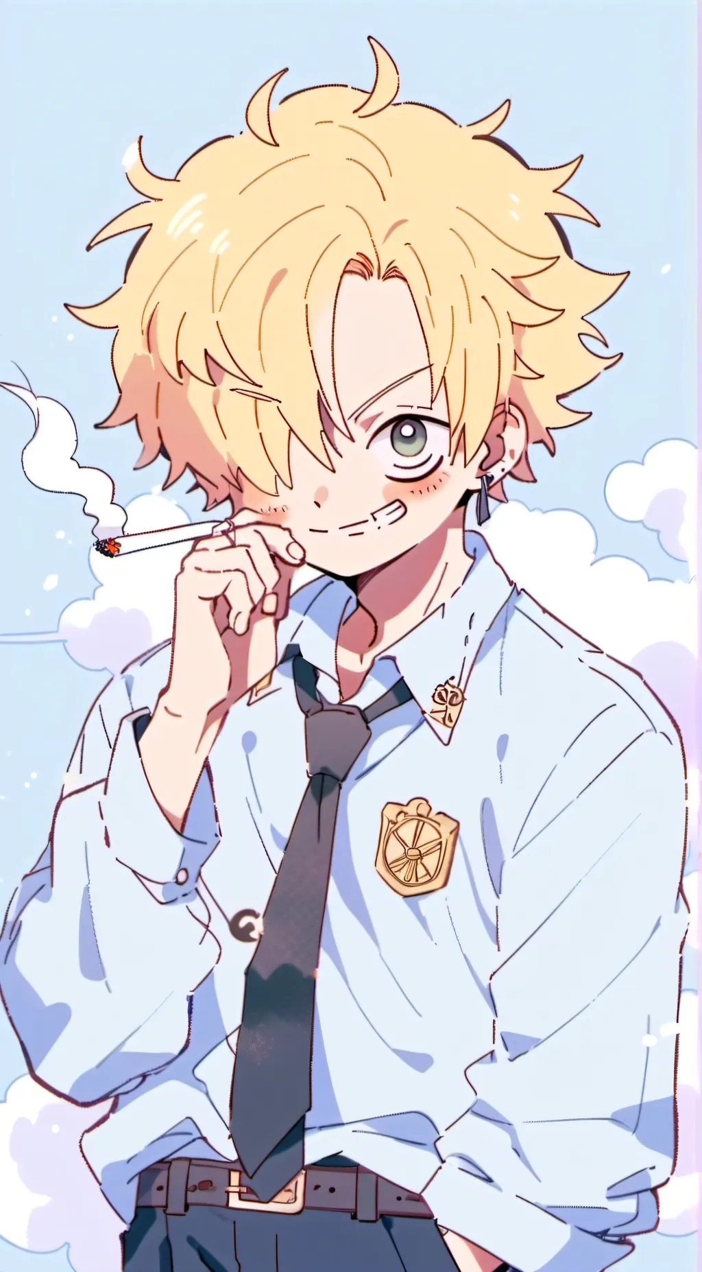 ai character: ✨Sanji✨ background