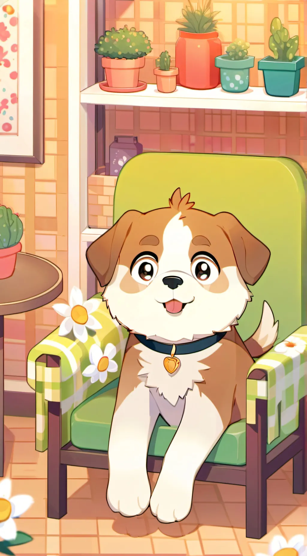 ai character: Bingo background
