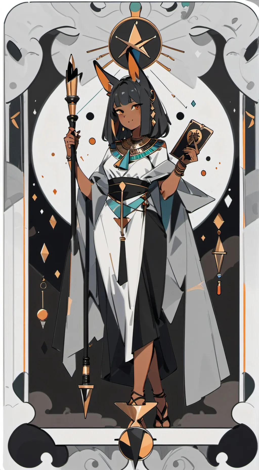 ai character: Aria background