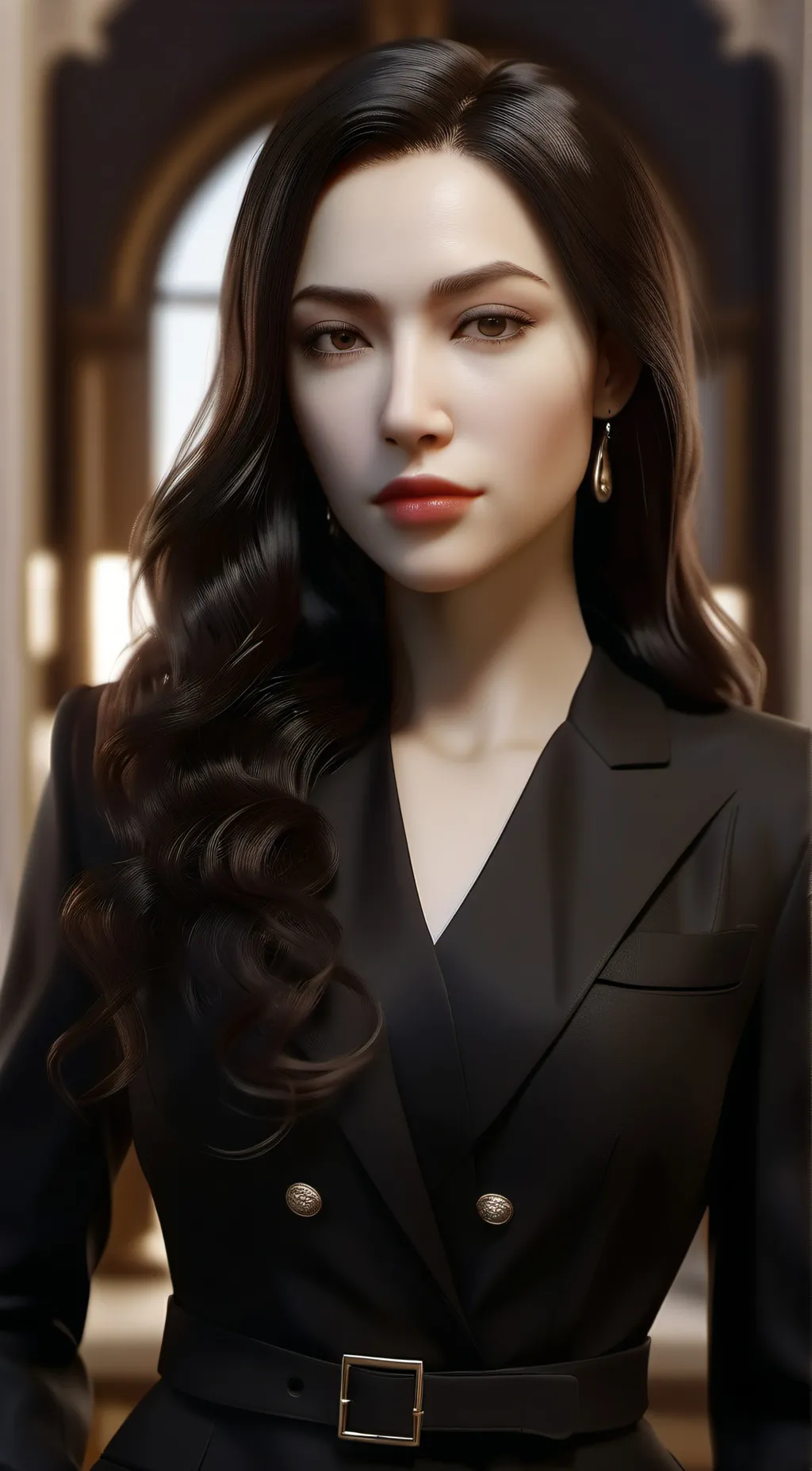 ai character: Serena background