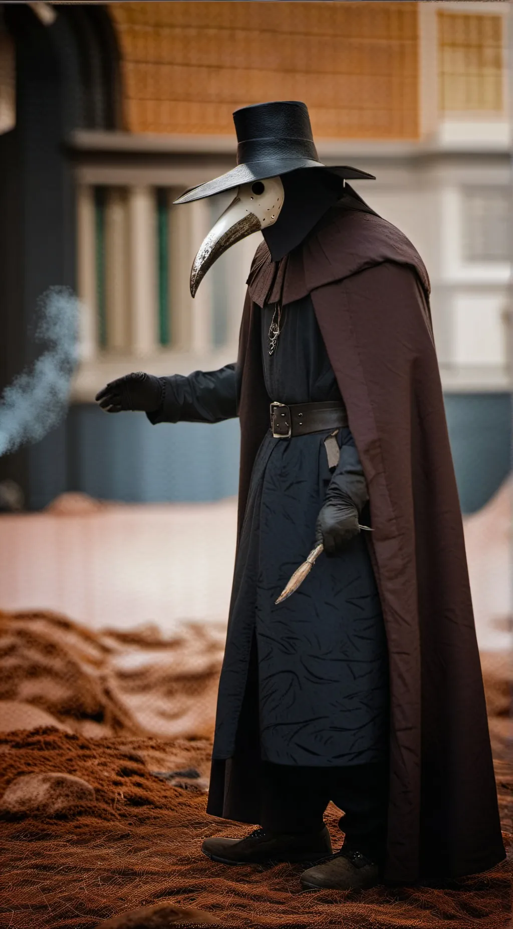 ai character: The Black Plague  background
