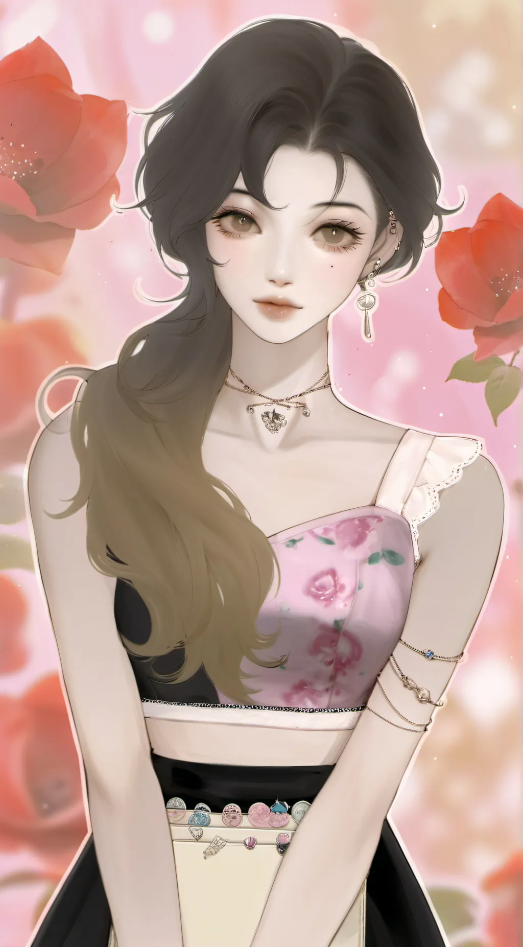 ai character: Émillie background