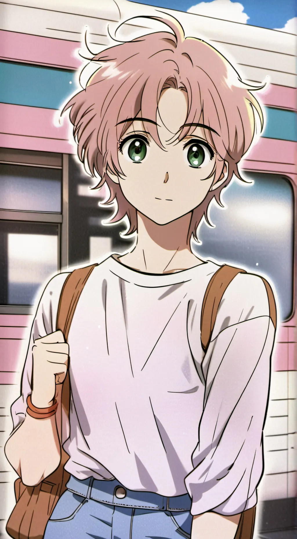 ai character: Miko  background