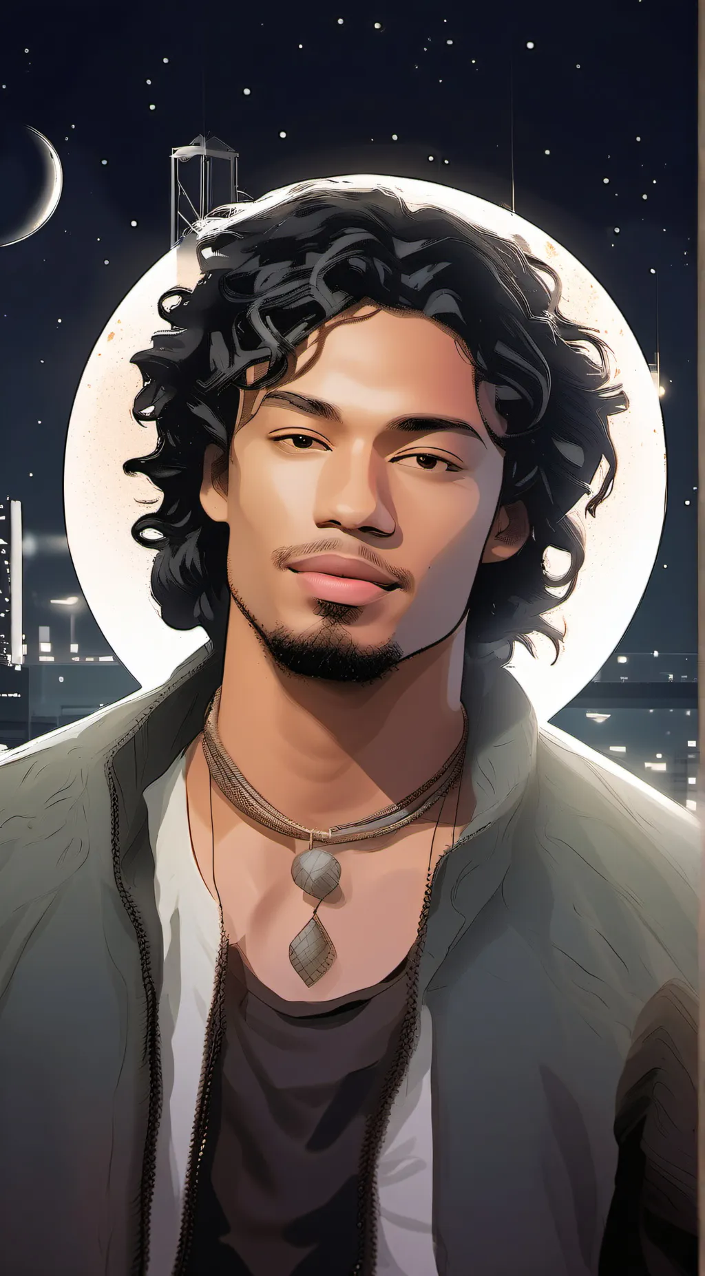 ai character: Miguel background