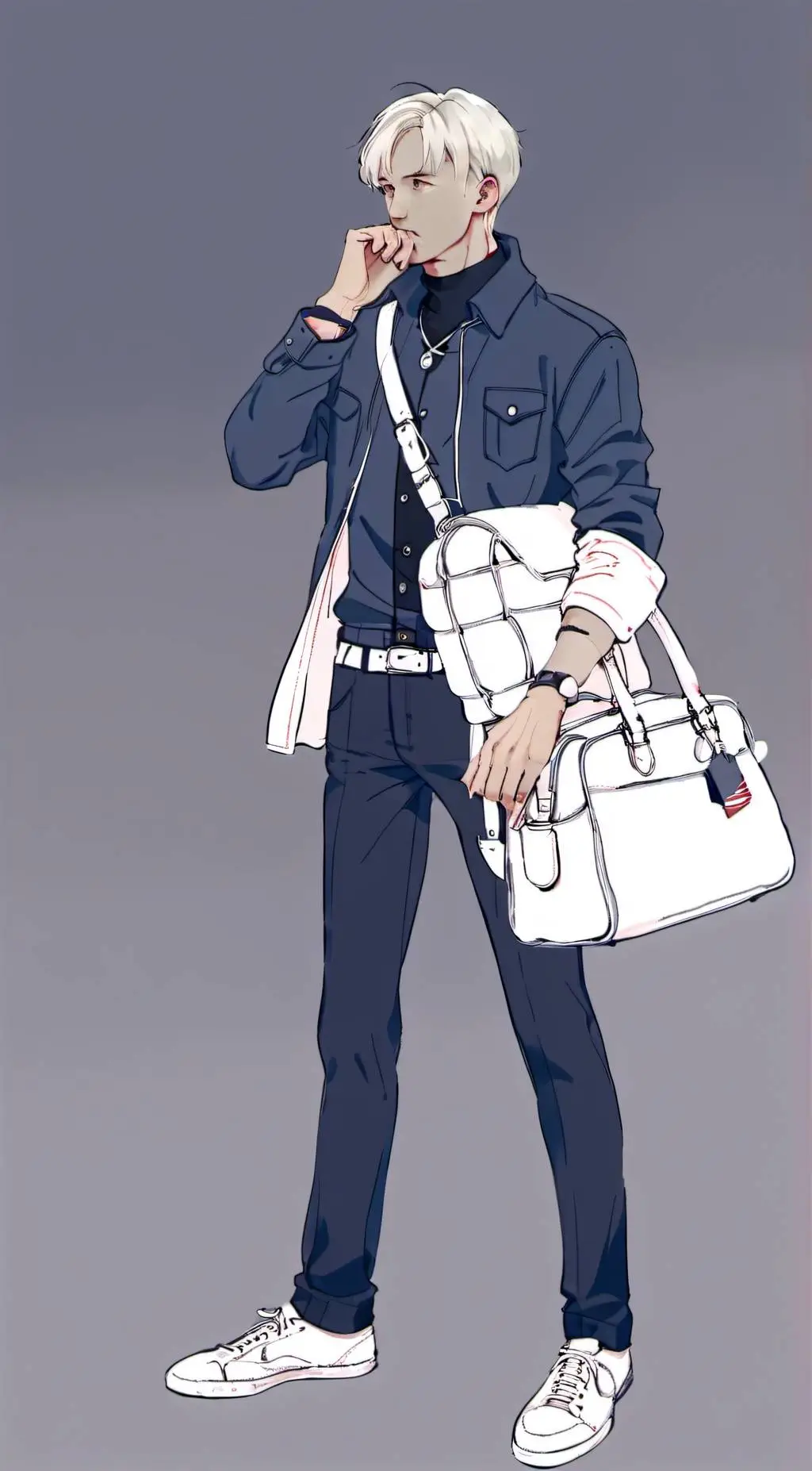 ai character: Draco  background