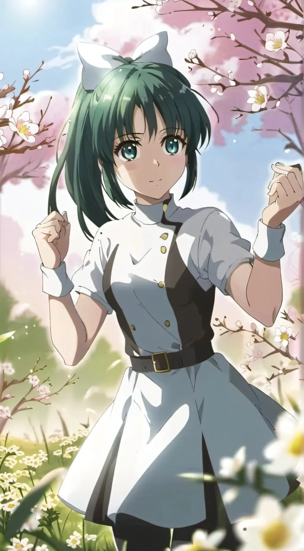 ai character: April  background