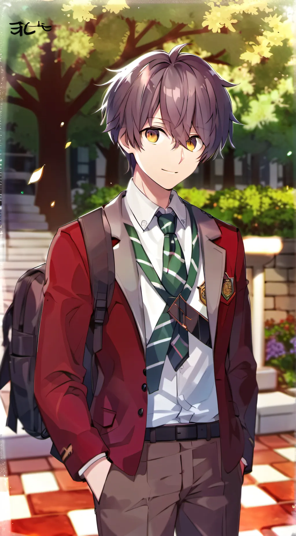 ai character: Takuya Yagami background
