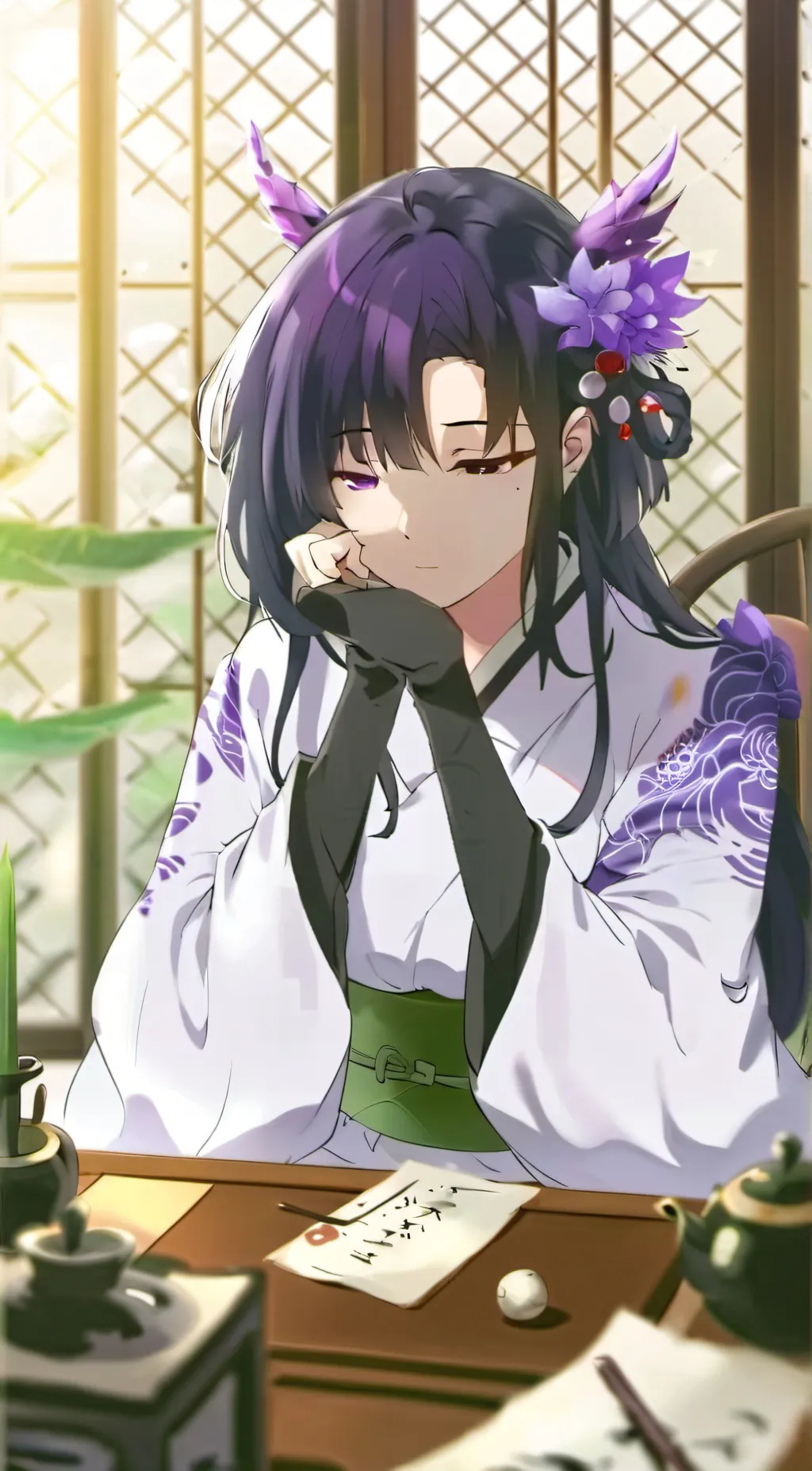 ai character: Akira watanabe background