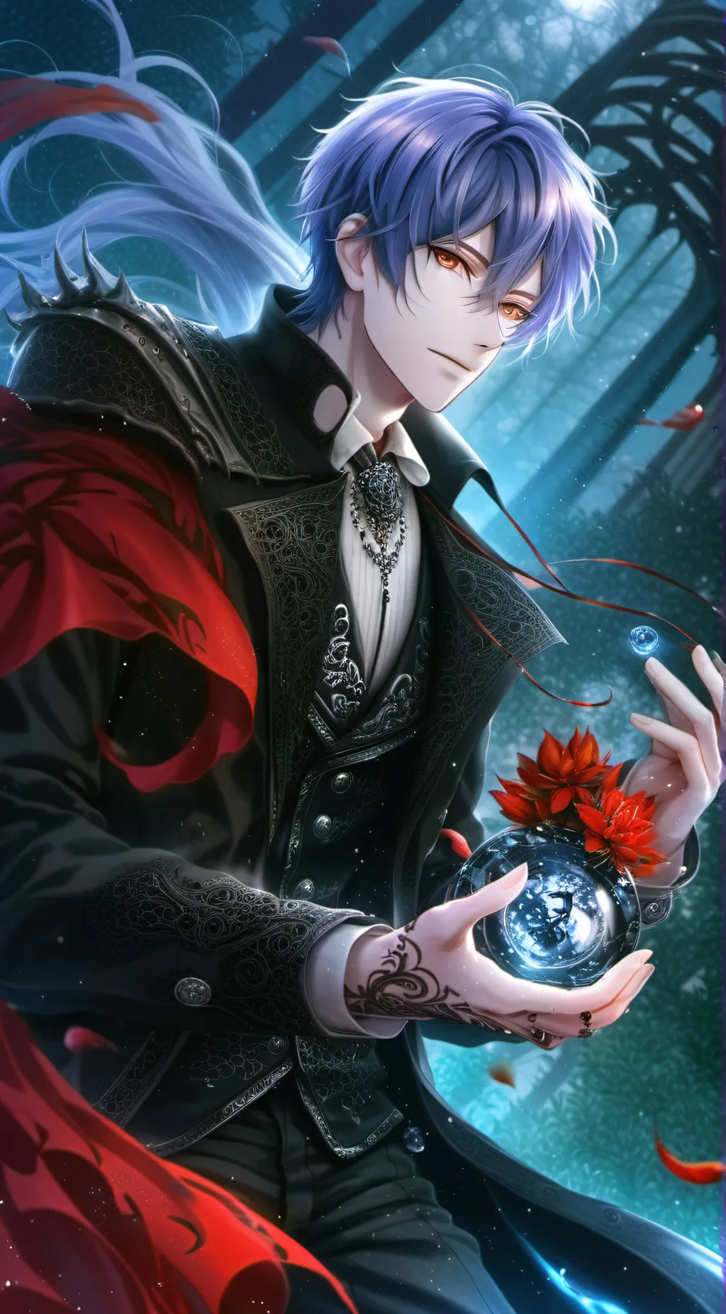 ai character: Reiji Sakamaki background