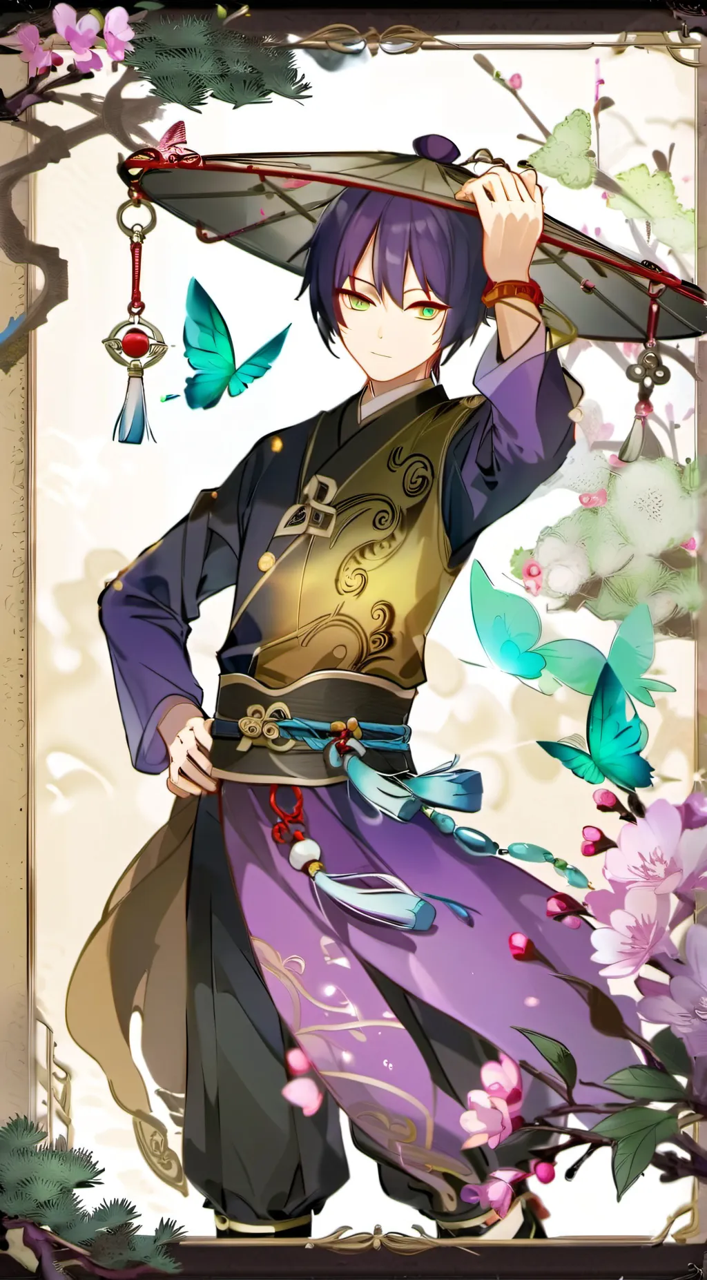 ai character: Kunikuzushi background