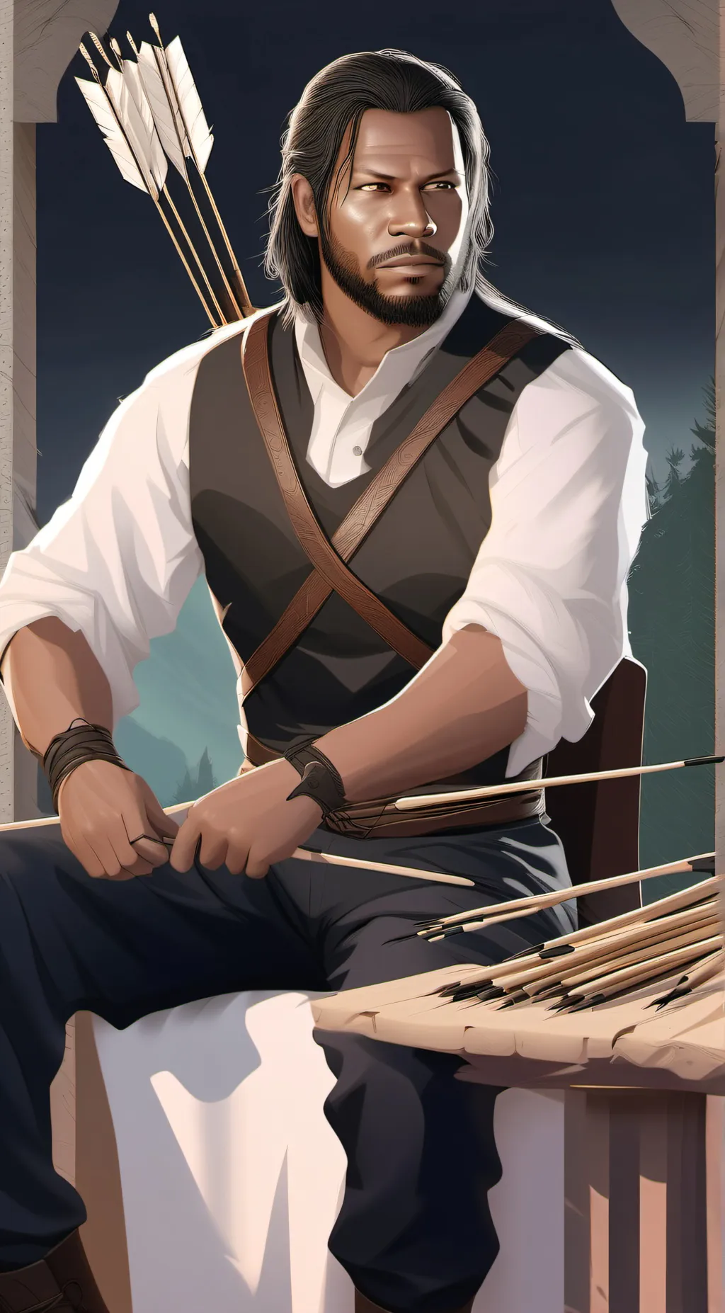 ai character: Charles Smith background