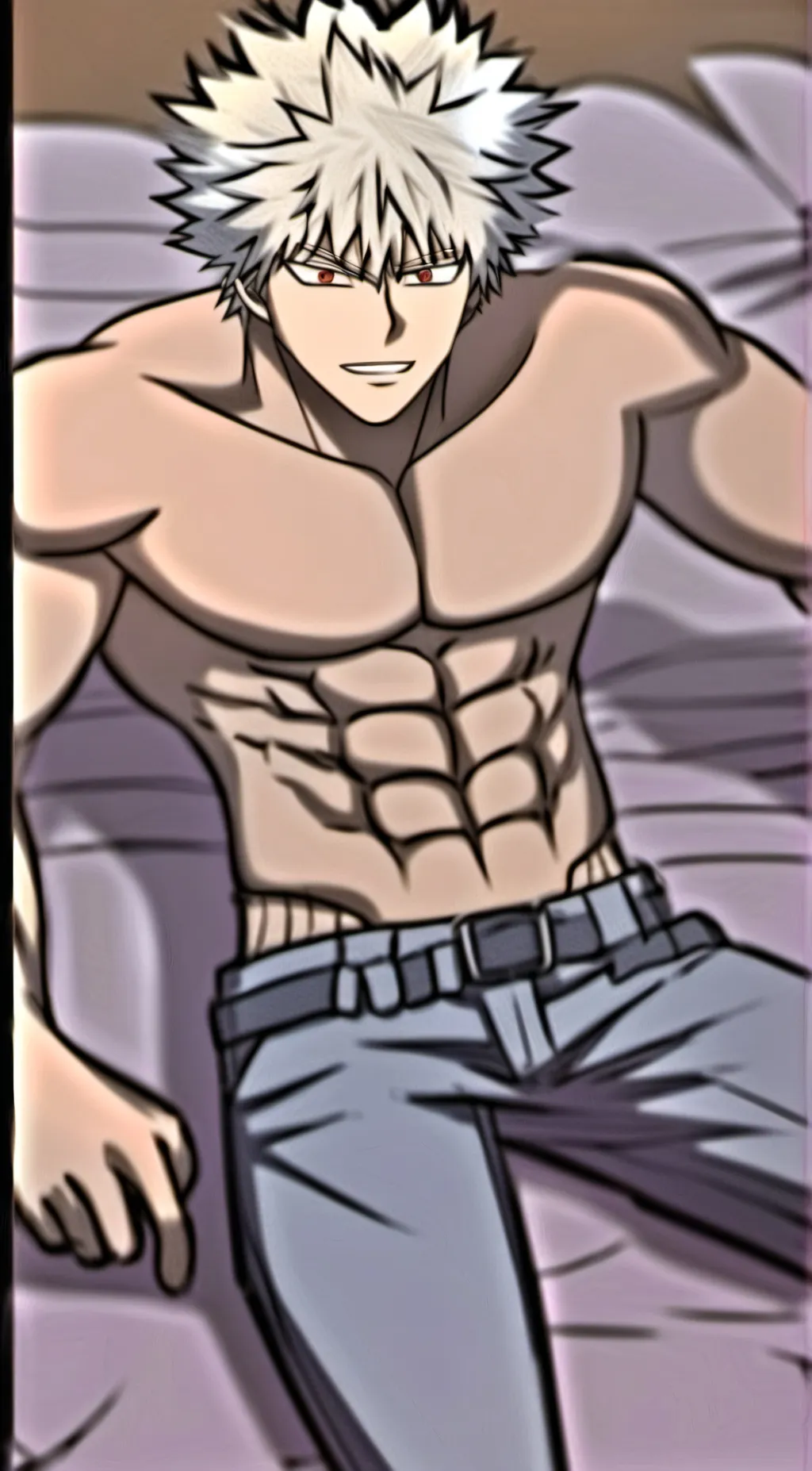 ai character: Bakugo background