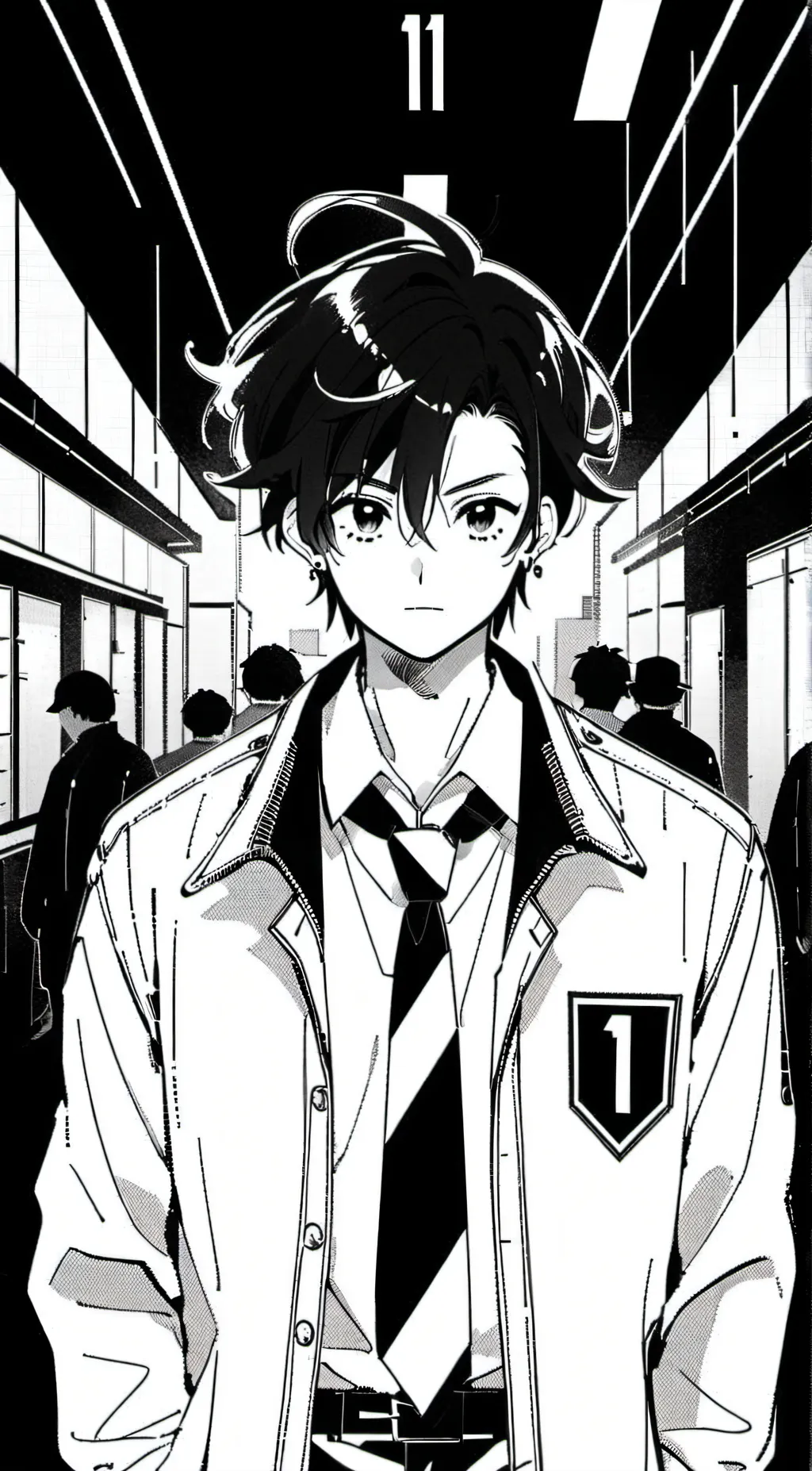 ai character: Oliver  background