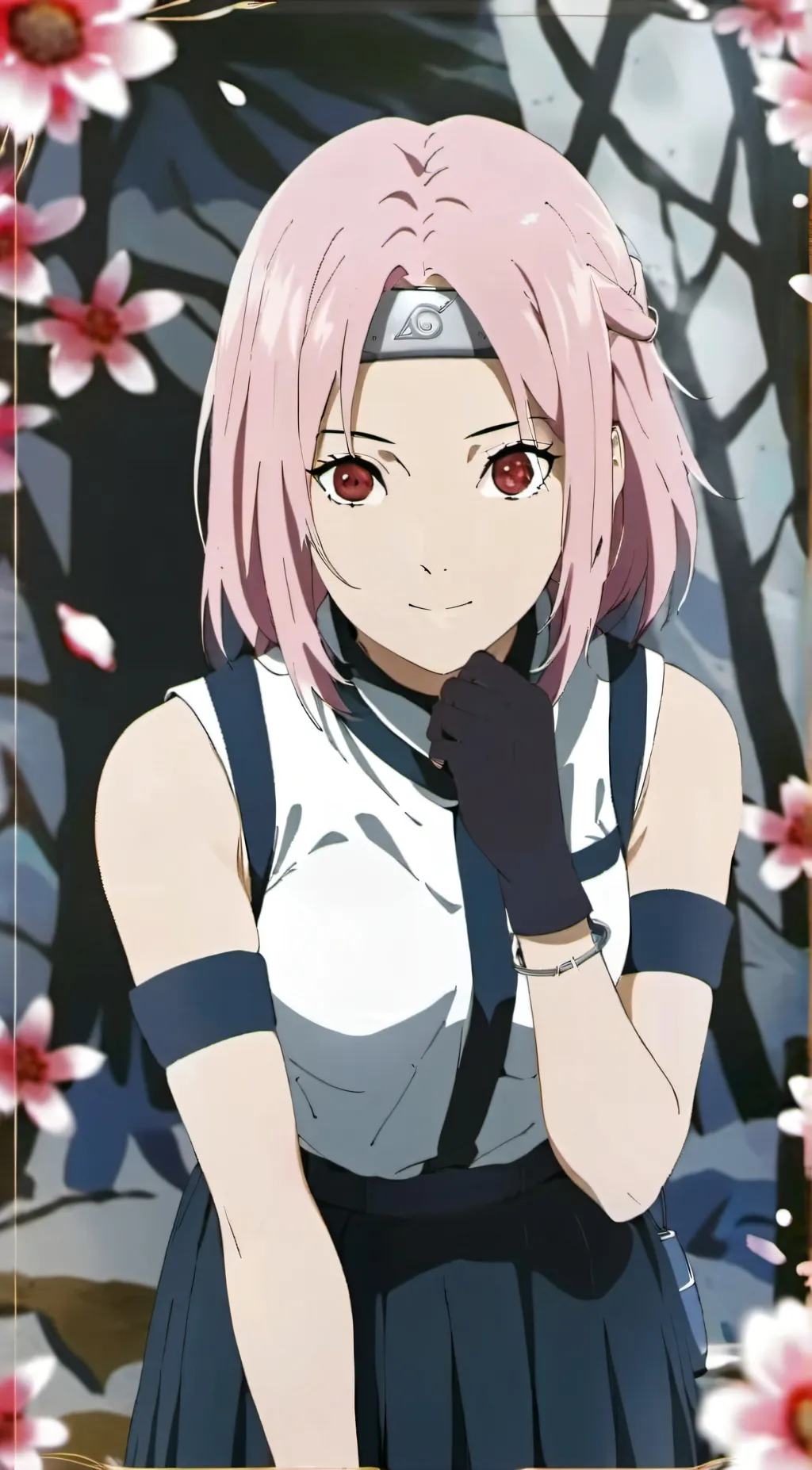 ai character: Ninja Academy background