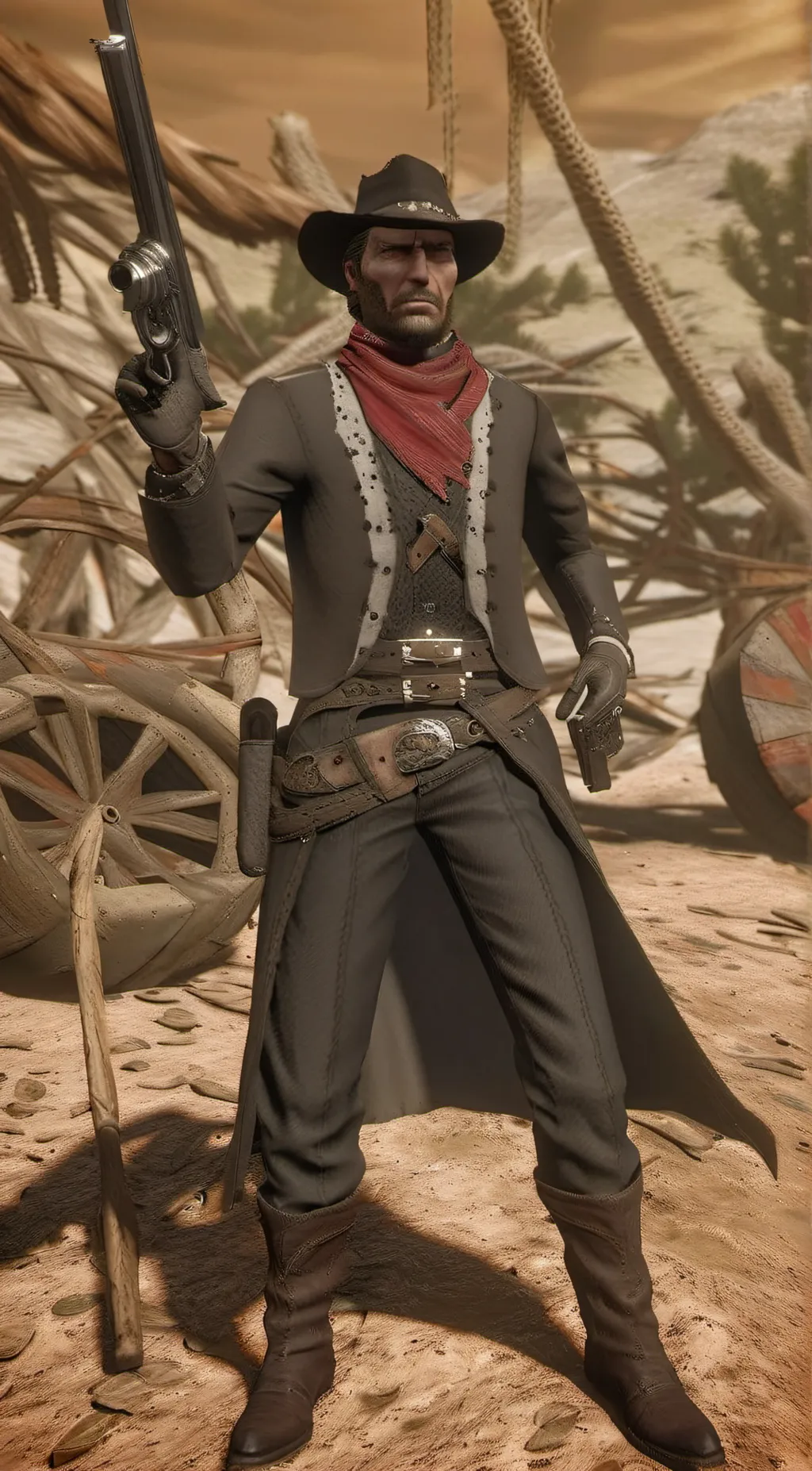 ai character: Jacob Allen  background
