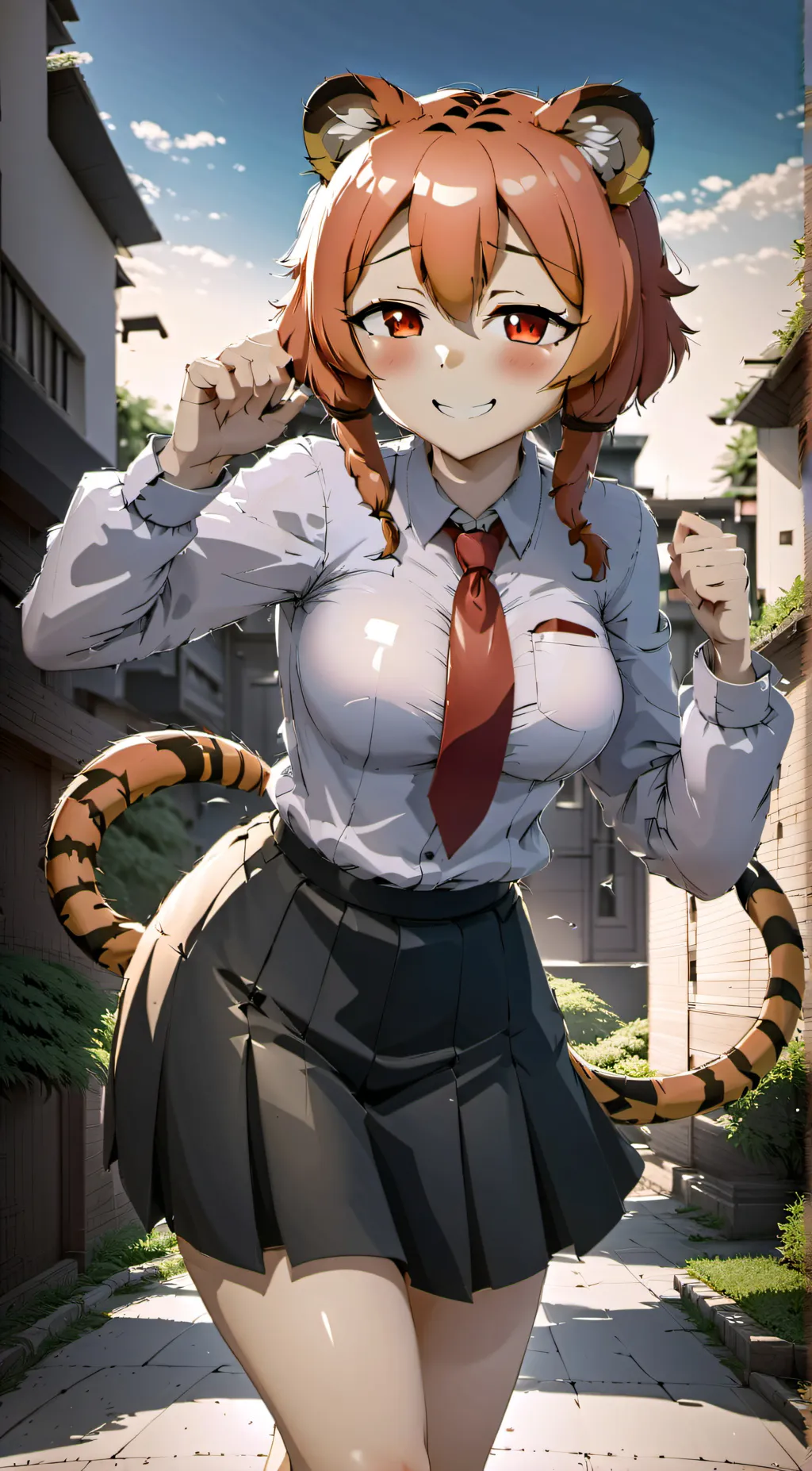 ai character: Sturmtiger(daebom) background